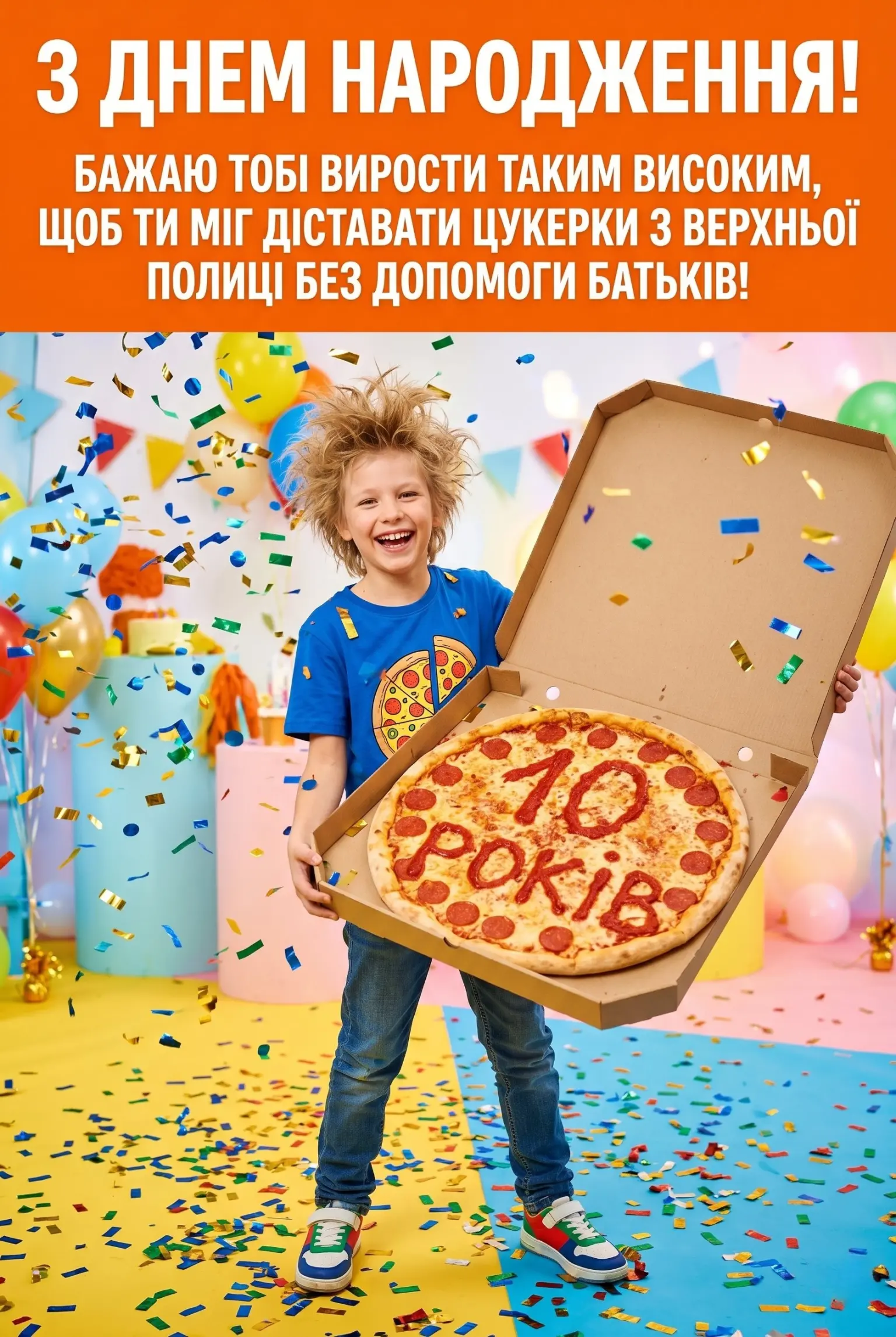 10 років — перший серйозний ювілей: привітання для сина, друга та племінника