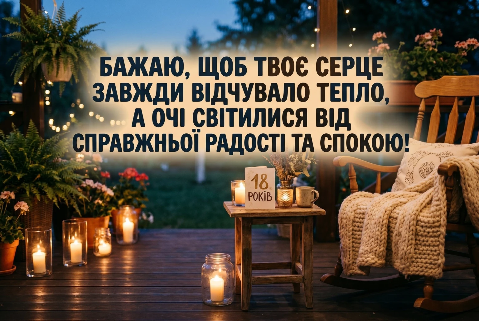 18 років — час розквіту: натхненні побажання для іменинниці