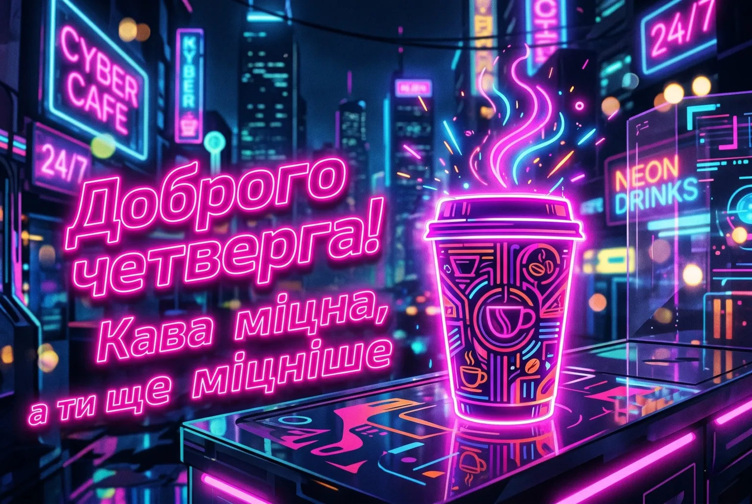 Надихаючі картинки доброго четверга та щирі побажання для чудового настрою