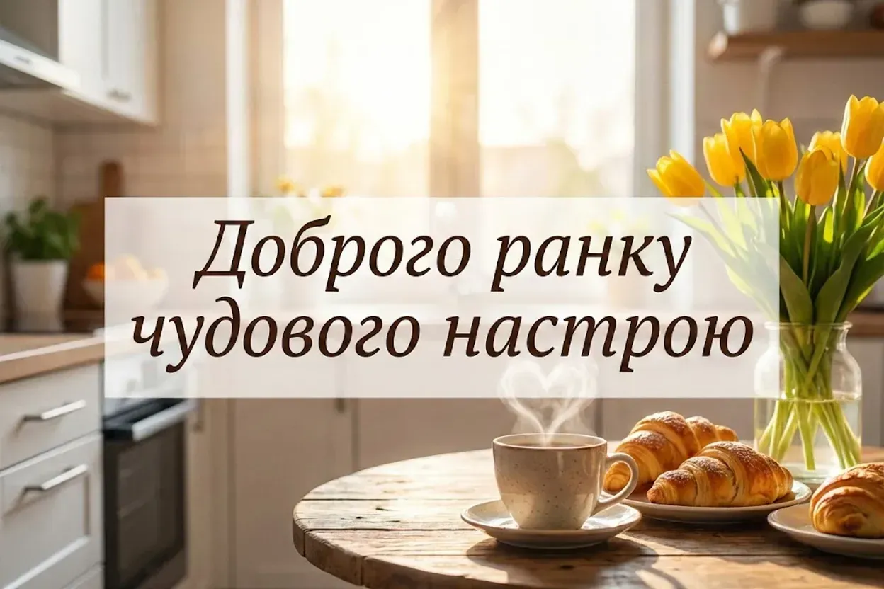 Доброго ранку та хорошого дня: найкращі картинки та щирі побажання для гарного настрою