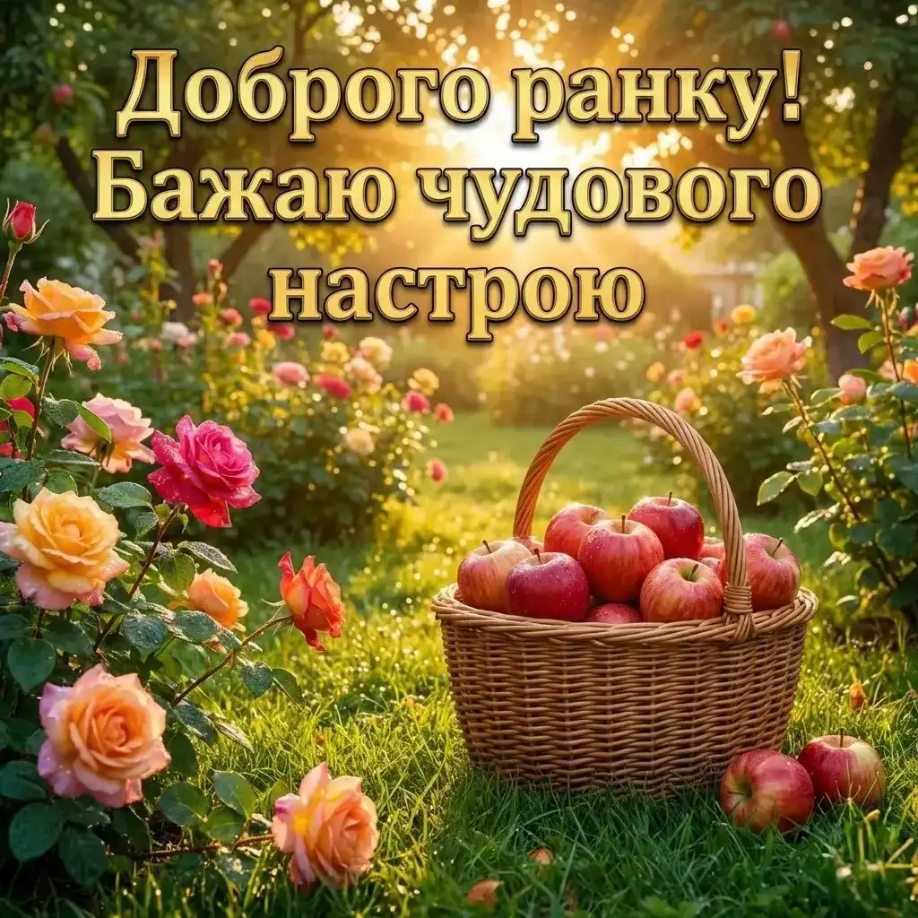 Доброго ранку та хорошого дня: найкращі картинки та щирі побажання для гарного настрою