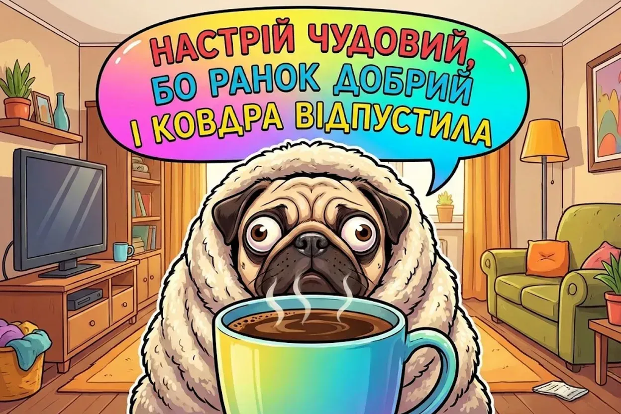Доброго ранку та хорошого дня: найкращі картинки та щирі побажання для гарного настрою