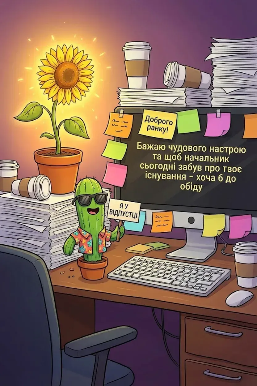 Доброго ранку та хорошого дня: найкращі картинки та щирі побажання для гарного настрою