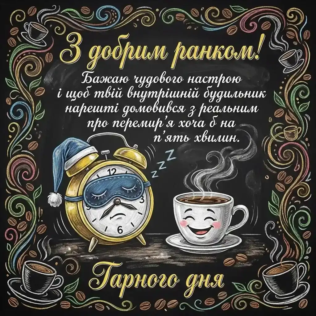 Доброго ранку та хорошого дня: найкращі картинки та щирі побажання для гарного настрою