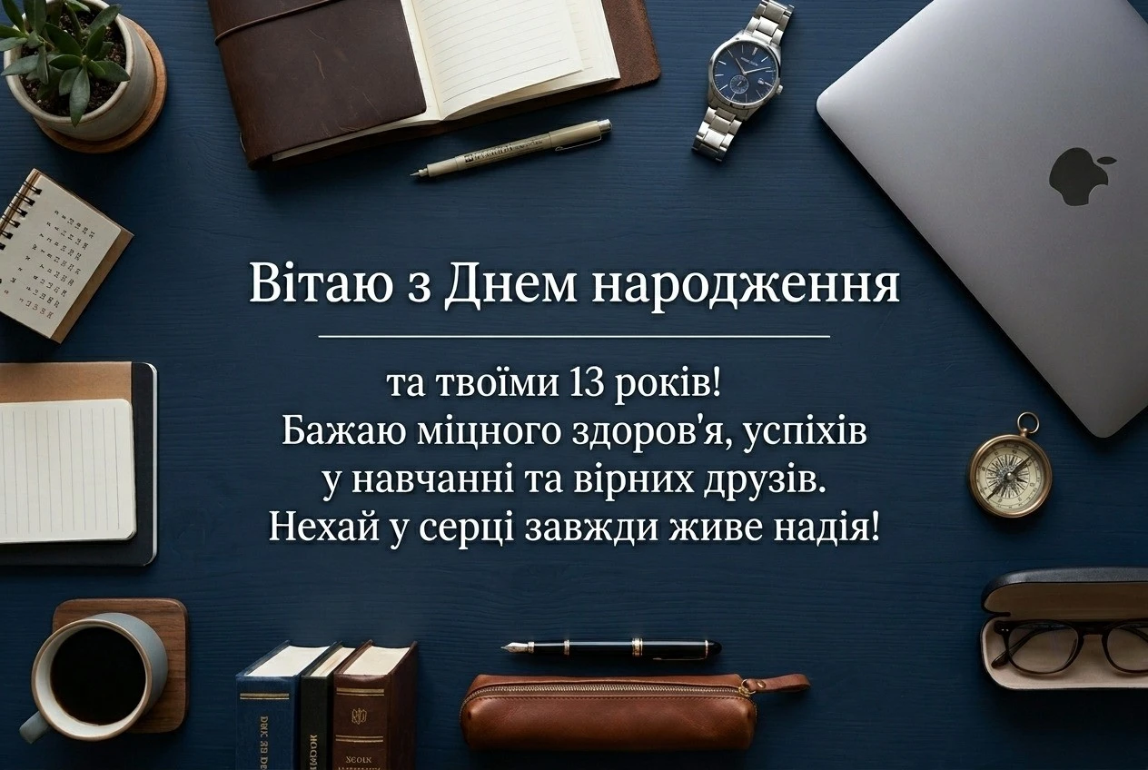 З днем народження, 13 років: зворушливі та круті вітання для підлітка
