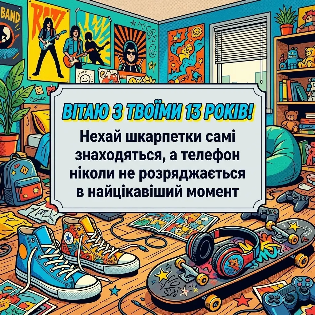З днем народження, 13 років: зворушливі та круті вітання для підлітка