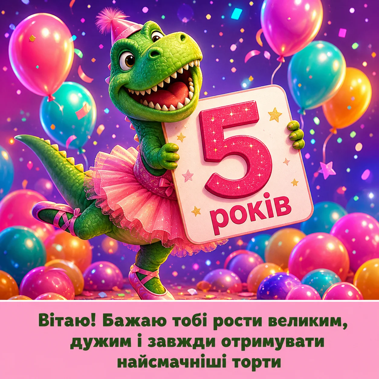 Перший великий ювілей: привітання дитині на 5 років у віршах та прозі
