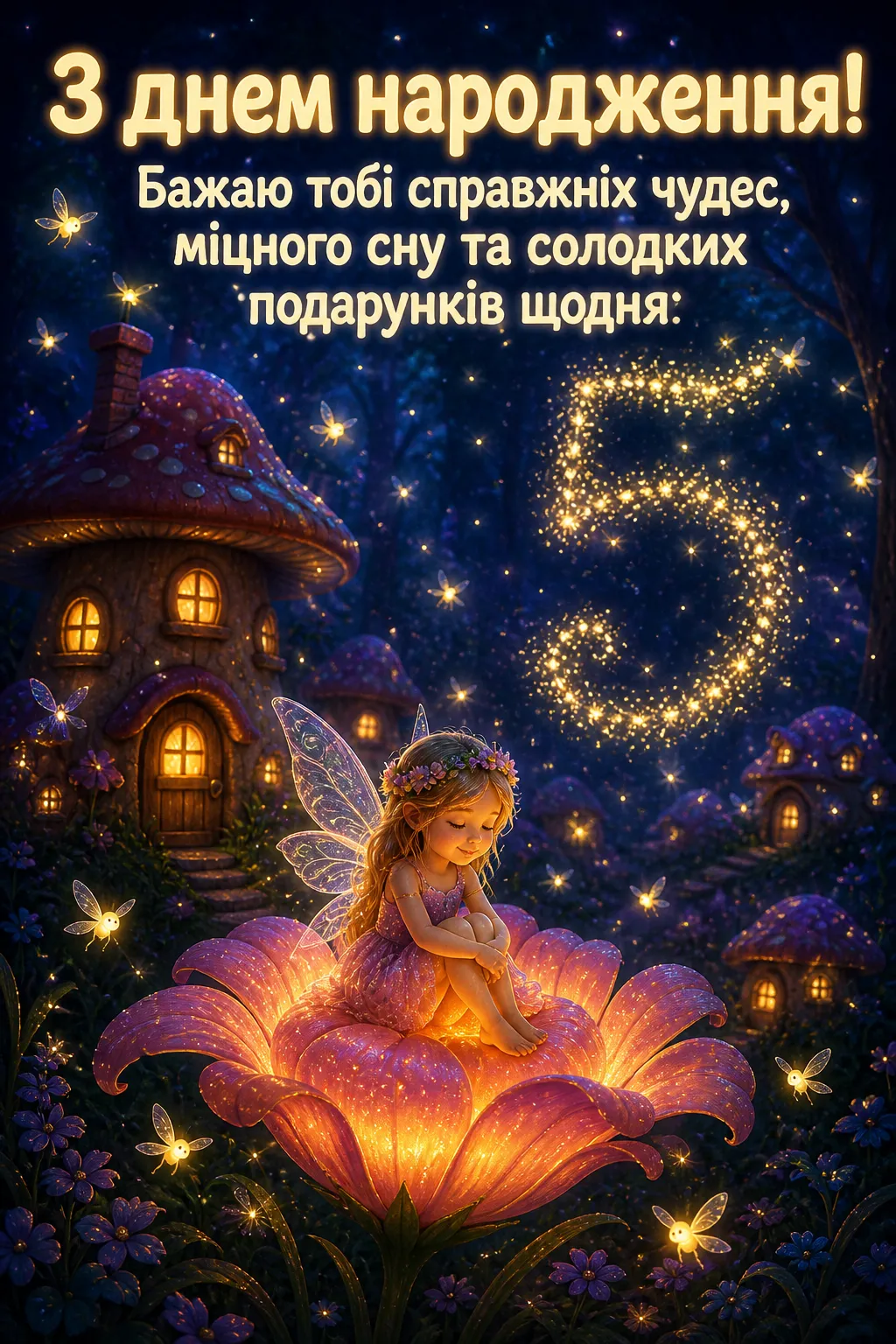 Перший великий ювілей: привітання дитині на 5 років у віршах та прозі