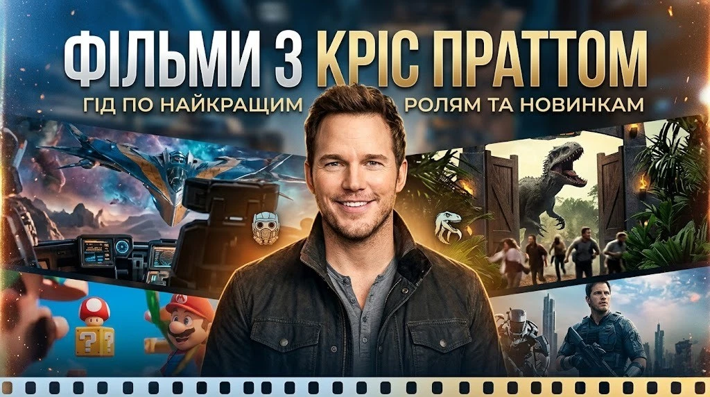 Усі фільми Кріса Пратта з рейтингами та описами