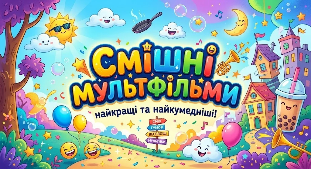 Топ смішних мультфільмів, що підходять для будь-якого настрою